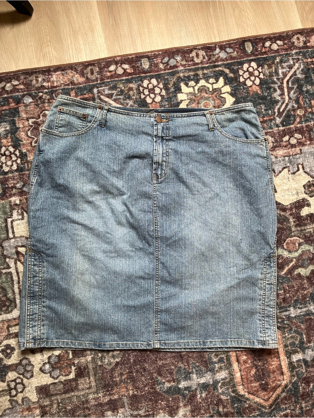 Women’s Y2K Venezia Mini Jean Denim Skirt - Size 18